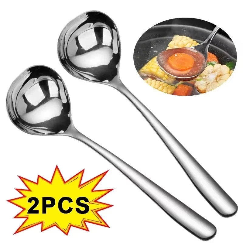 Home Cooking Services - 2/1 adet paslanmaz çelik kaşık kalınlaşmak